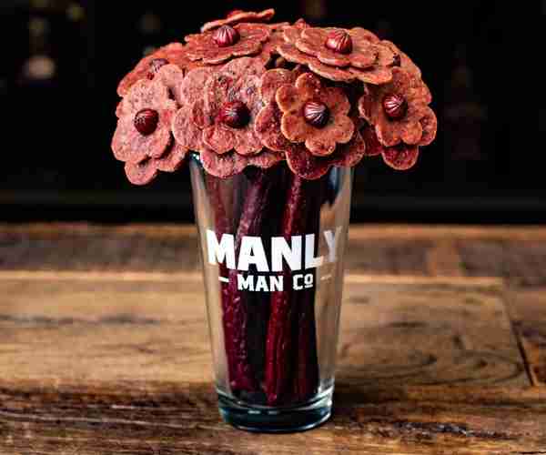 Manly Man Company Beef Jerky Flower Bouquet