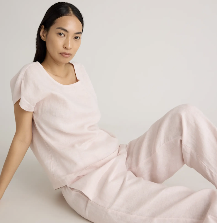Quince 100% European Linen Pajama Set