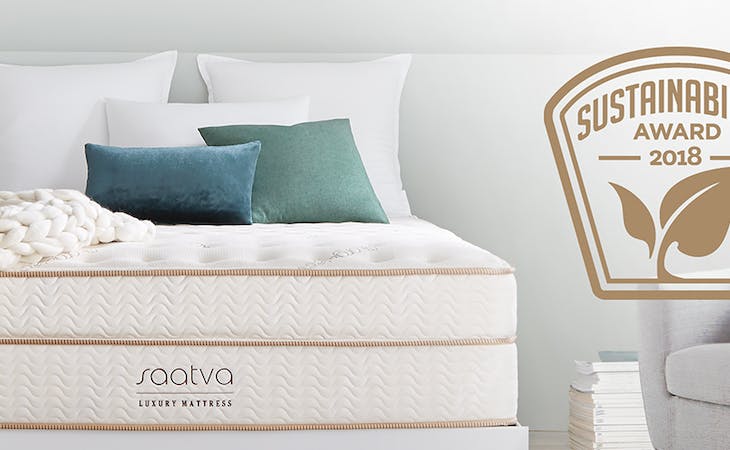 saatva wins sustainability award - image of saatva classic innerspring mattress