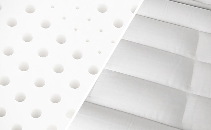 image of adjustable air beds vs. latex mattresses