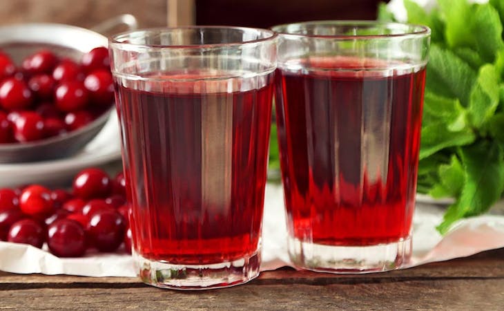 what to drink before bed - image of tart cherry juice