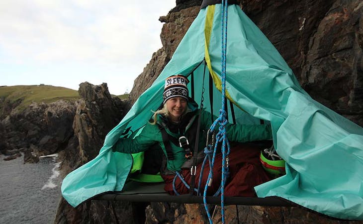Q&A: How This Professional Adventurer Gets Sleep in the Most Extreme Places