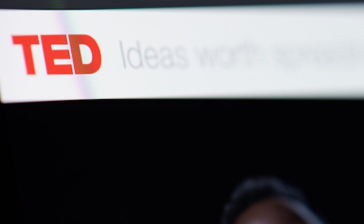 ted talk screen