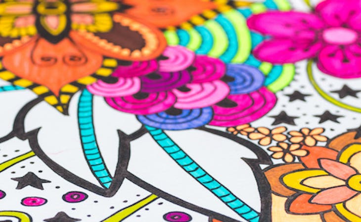 3 Relaxing Coloring Books to Help You Unwind Before Bed