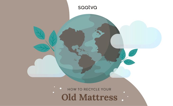 image of earth showing how to recycle old mattress