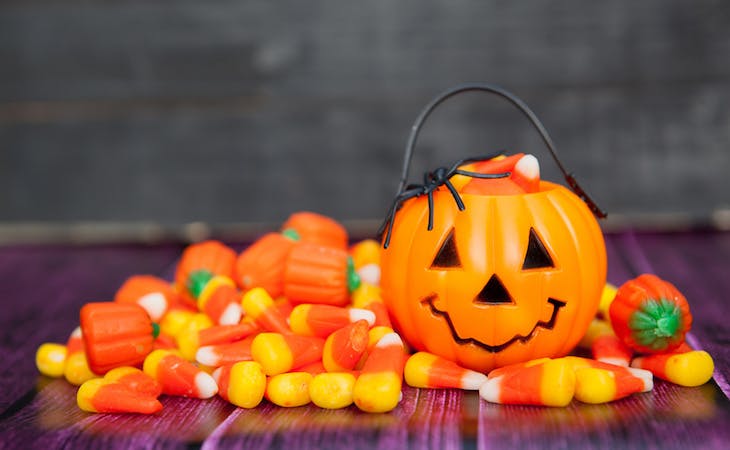 how sugar affects sleep - halloween candy