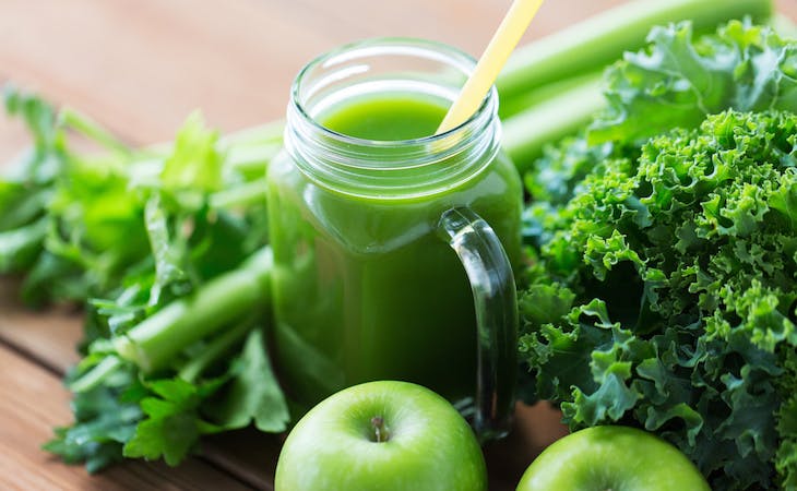 glass of lettuce water for sleep