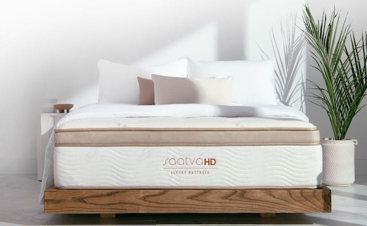 firm vs medium firm - saatva hd mattress image