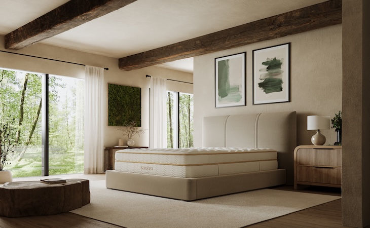 Saatva Classic in Bedroom