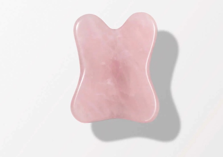 Lanshin Rose Quartz Intro Gua Sha Tool