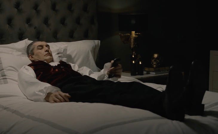 Take a Peek Into Dracula’s Bedtime Routine