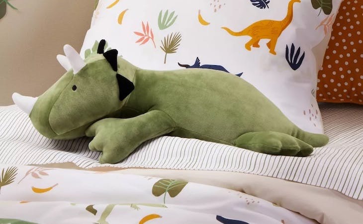 Can a Weighted Stuffed Animal Help You Sleep Better? We Put the Viral Weighted Dino to the Test to Find Out