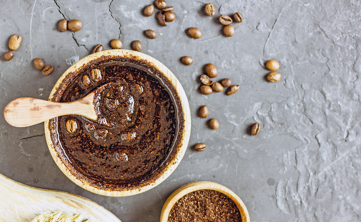 caffeine face mask