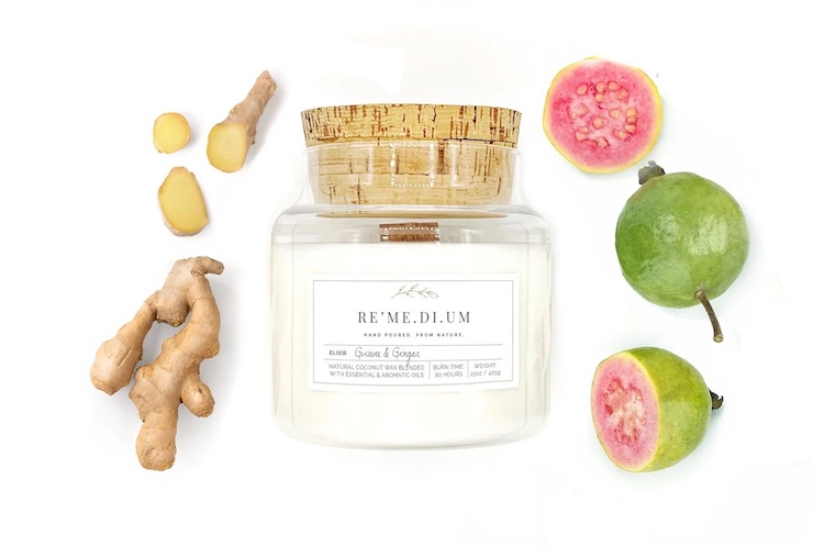 Remedium Guava & Ginger Candle - earth day gift guide