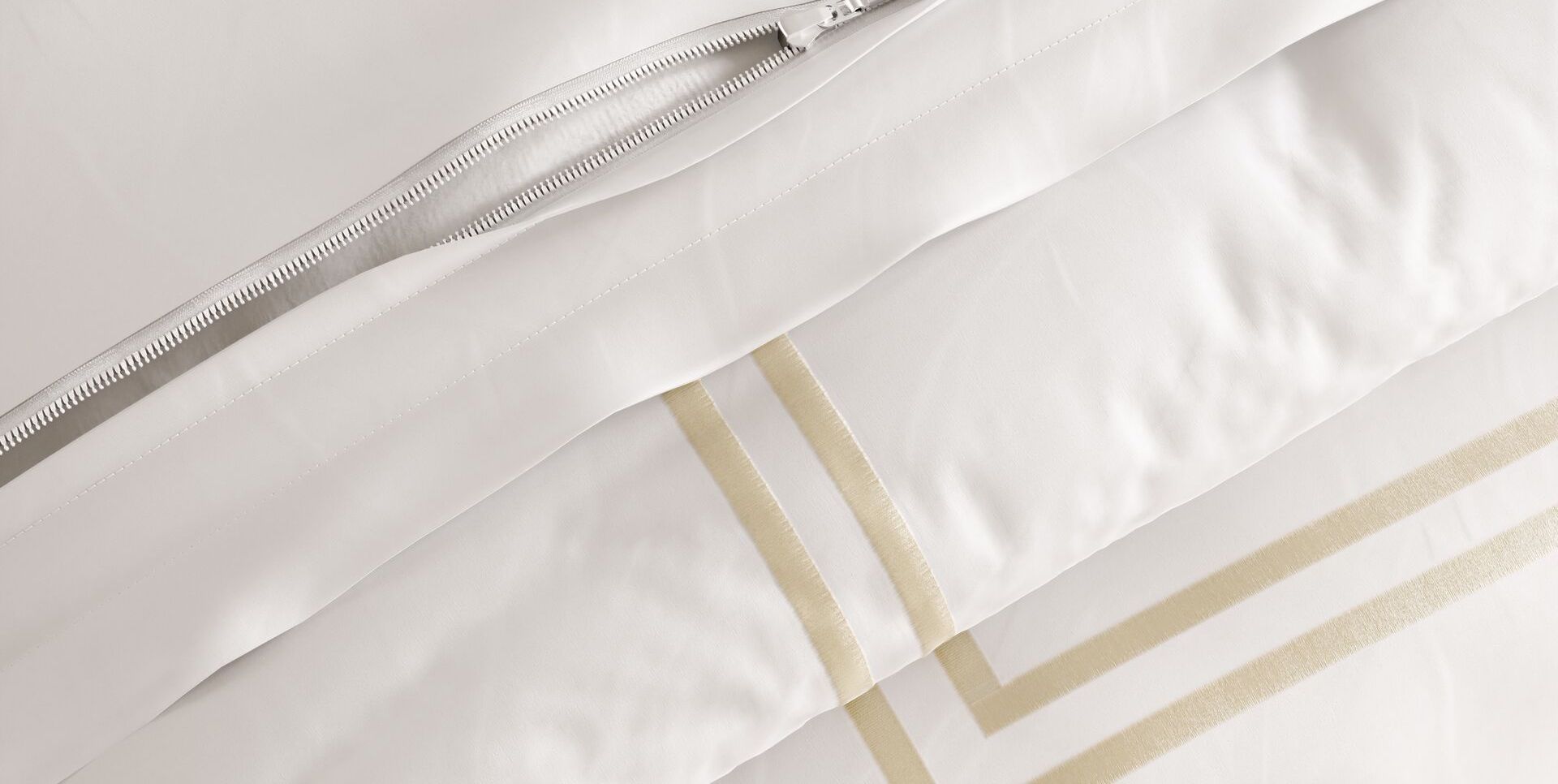 Saatva Embroidered Sateen Duvet Cover Set