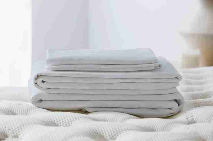 Saatva Percale Sheet Set