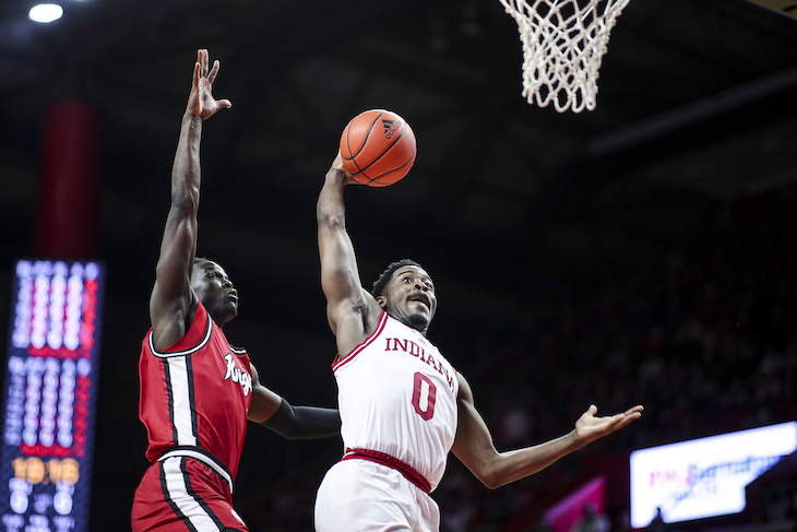 xavier johnson, indiana hoosiers basketball player