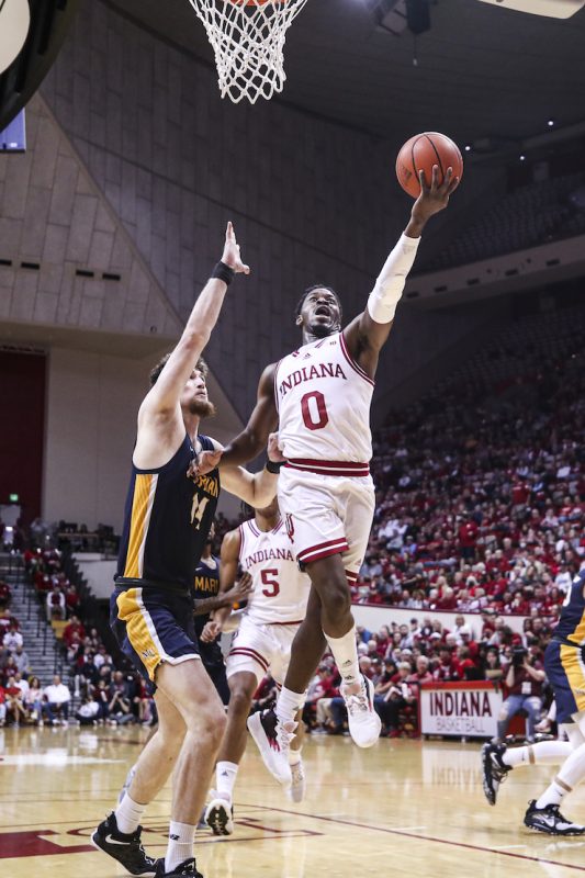 xavier johnson, indiana hoosiers basketball player