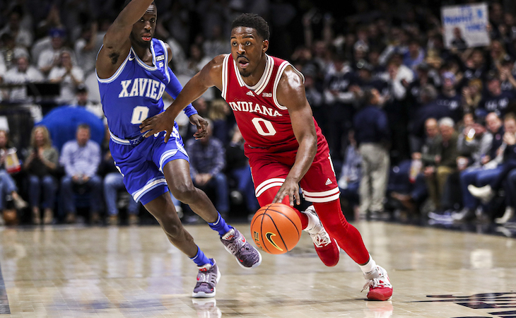 xavier johnson, indiana hoosiers baskeball plauer