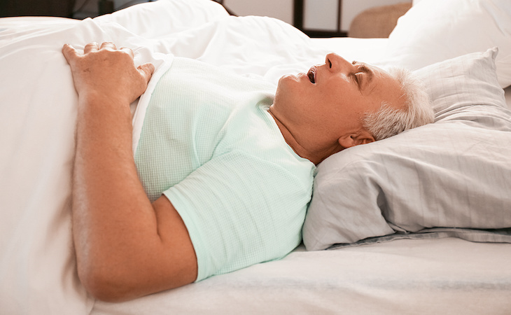 Cum in sleeping mouth