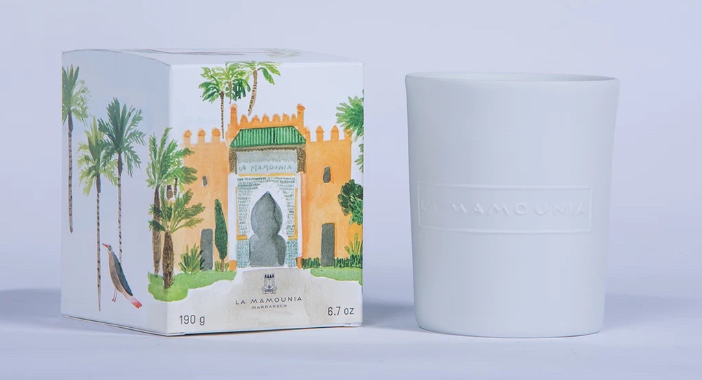 date candle - la mamounia