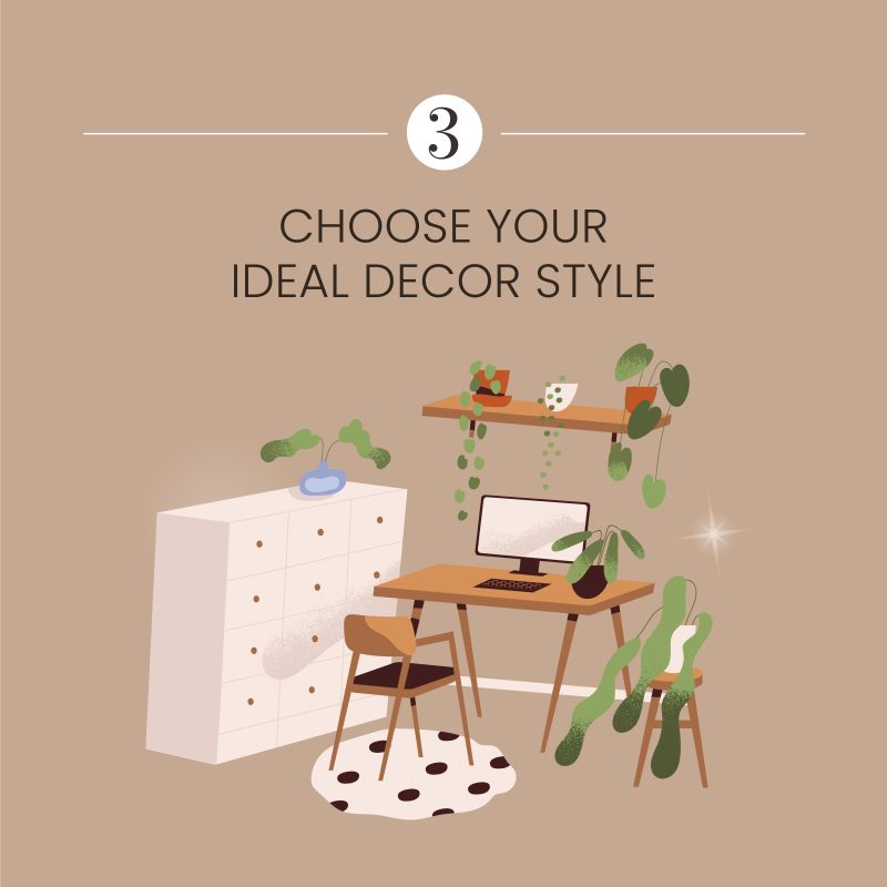 new home checklist - choose your ideal decor style