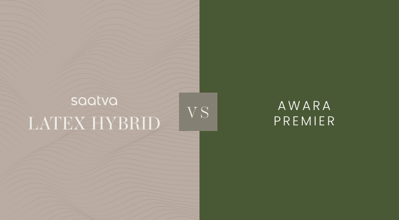 saatva latex hybrid vs awara premier luxury hybrid