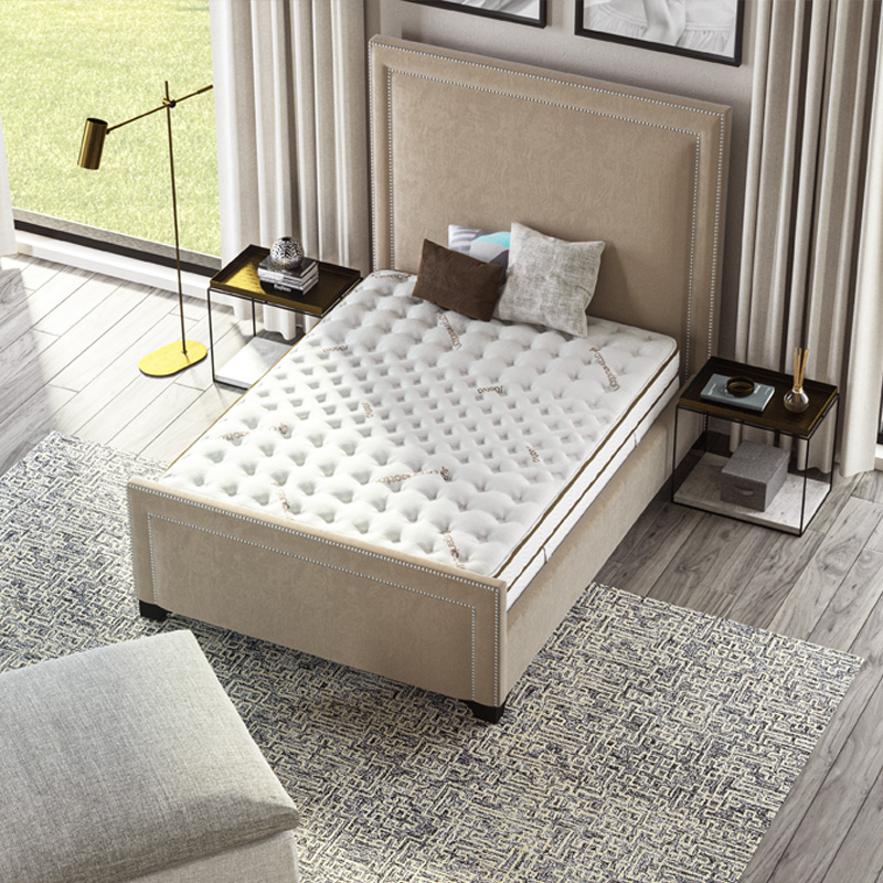Twin Plush Soft Mattress Handcrafted with Organic Cotton for Your Bed Twin Plush Soft Mattress Handcrafted with Organic Cotton for Your Bed