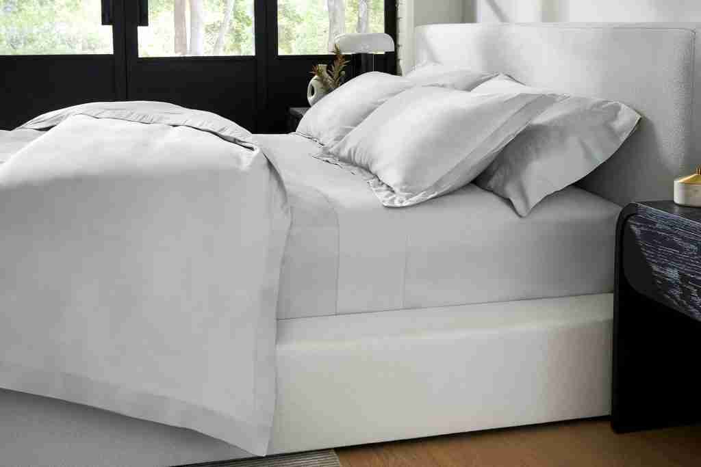 percale duvet cover set lifestyle profile grey 3 2