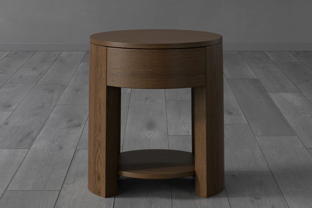 iris nightstand studio brown