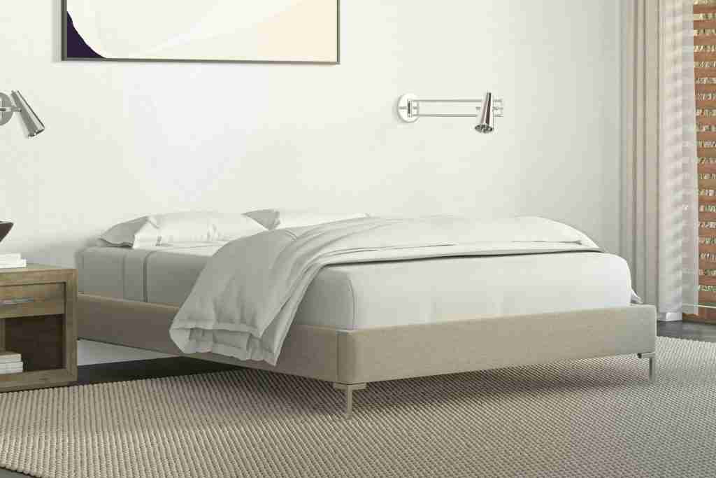 santorini platform bed angle linen 3 2