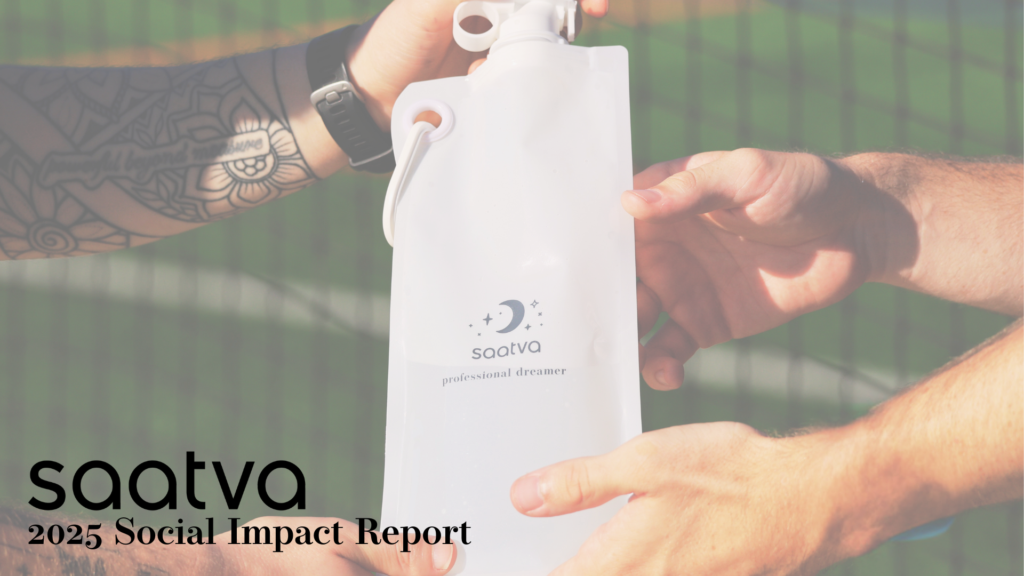 Saatva 2025 Social Impact Report Hero