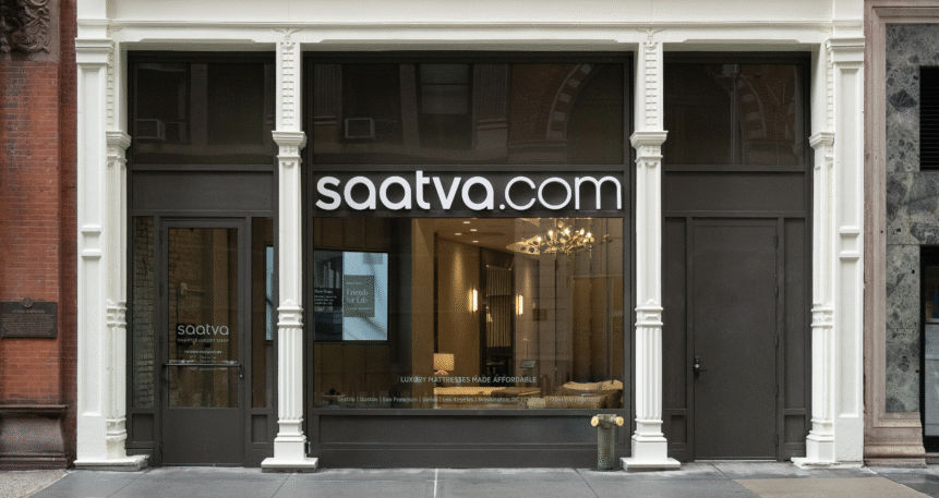 Saatva Flatiron Storefront