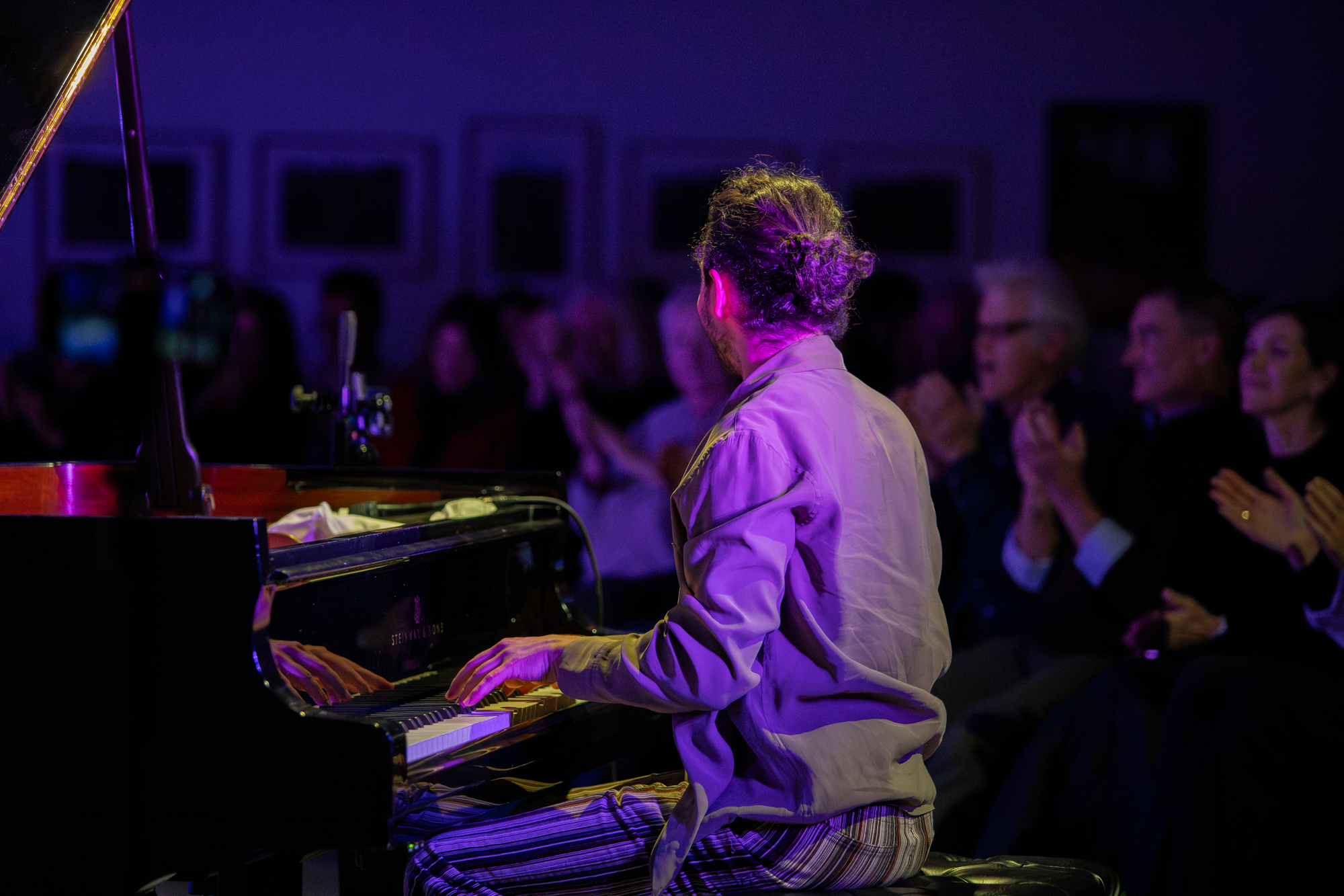 Emmet Cohen Trio Photo by Lewis Derogene MoCA CT