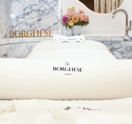 Saatva Borghese Printemps NY Spa Residency