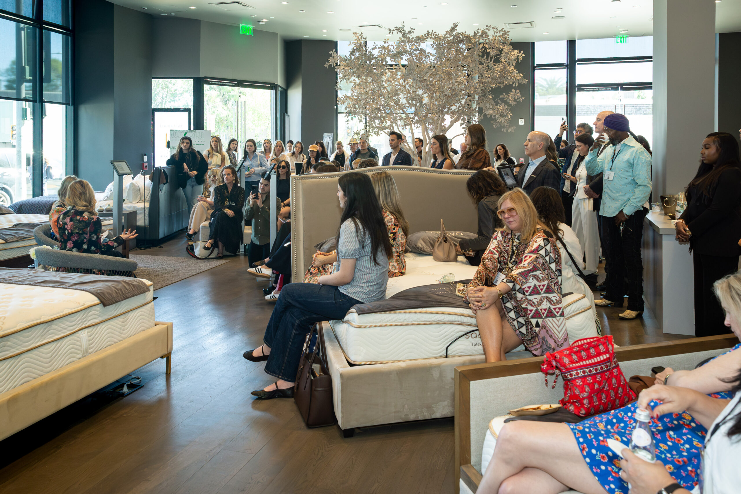 ModernLuxuryInteriors Saatva Event March