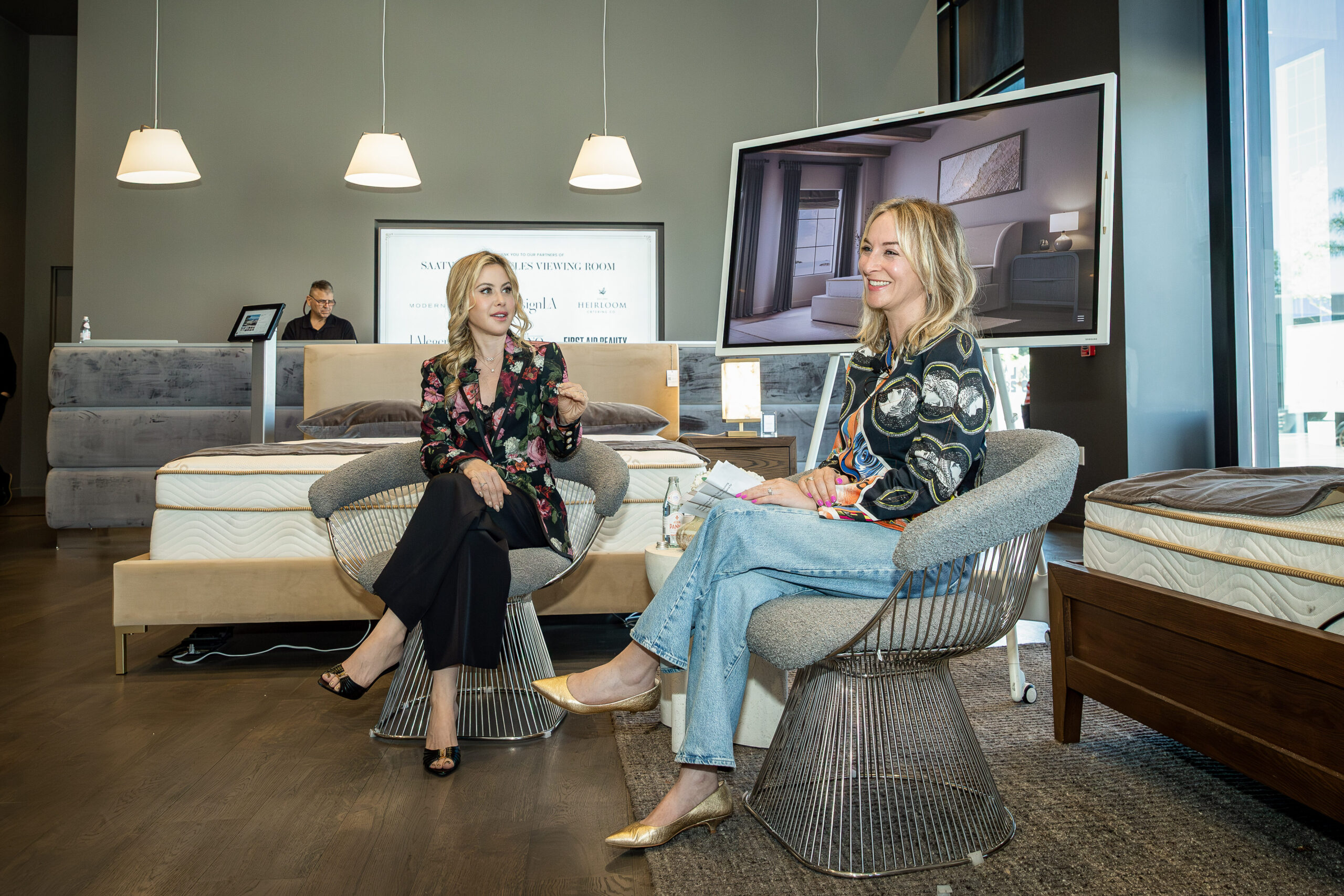 ModernLuxuryInteriors Saatva Event March Tara