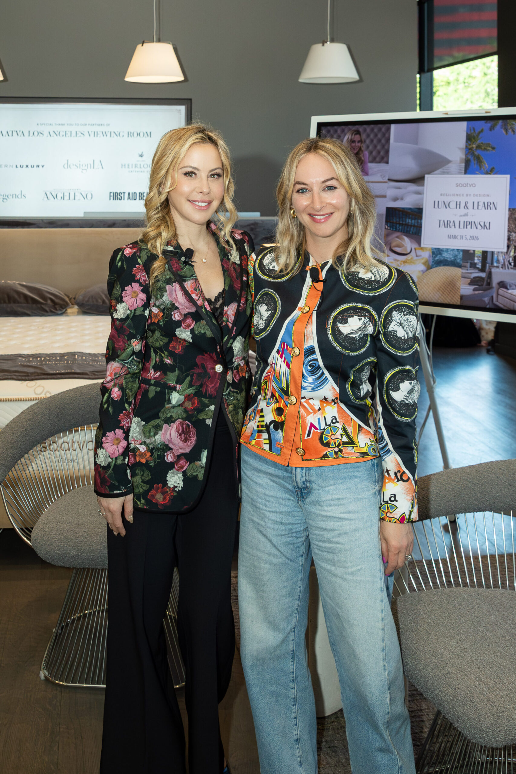 ModernLuxuryInteriors Saatva Event March Tara