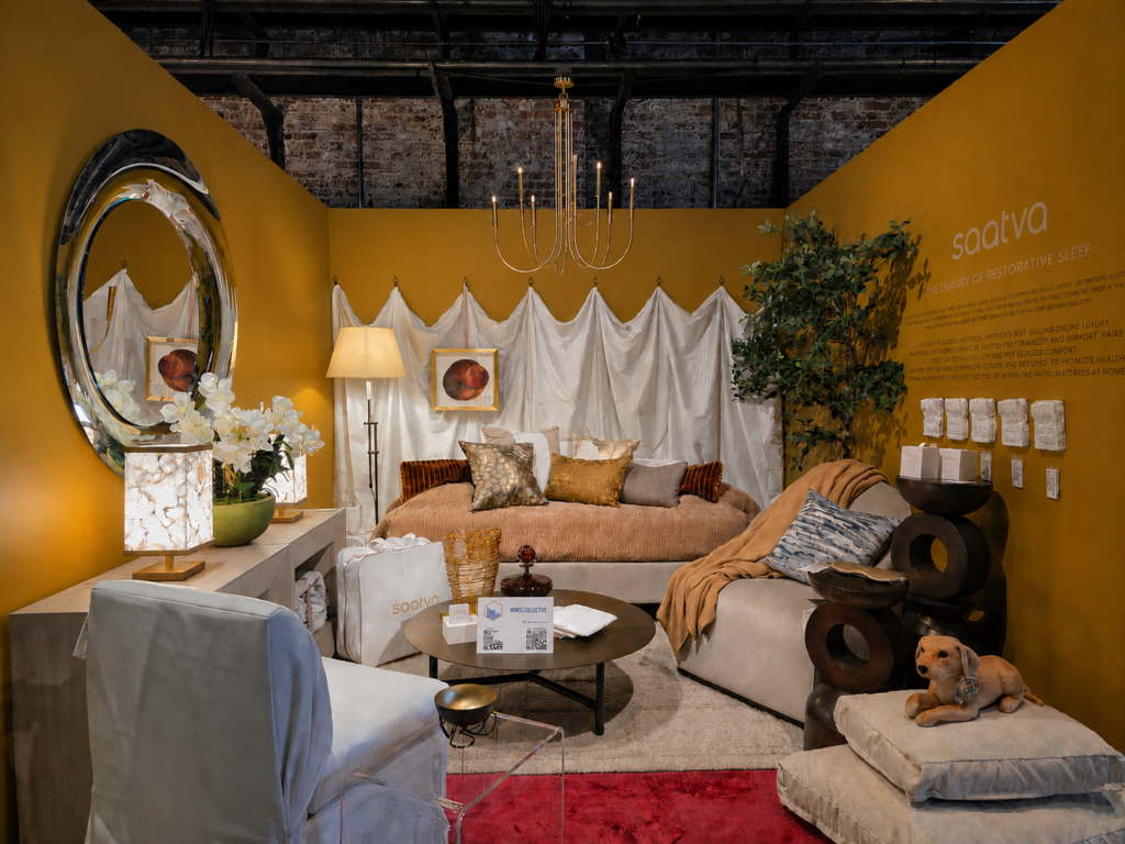 Saatva x Hines Collective Design On A Dime 2026 Vignette benefitting Housing Works charity