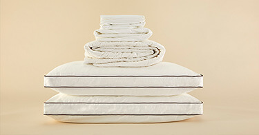 Stacked bedding products