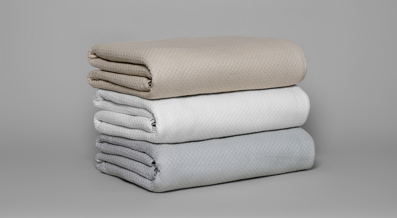 Diamond Knit Blanket Saatva