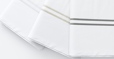 Embroidered Sateen Sheet Set