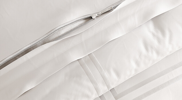 Embroidered Sateen Duvet Cover Set