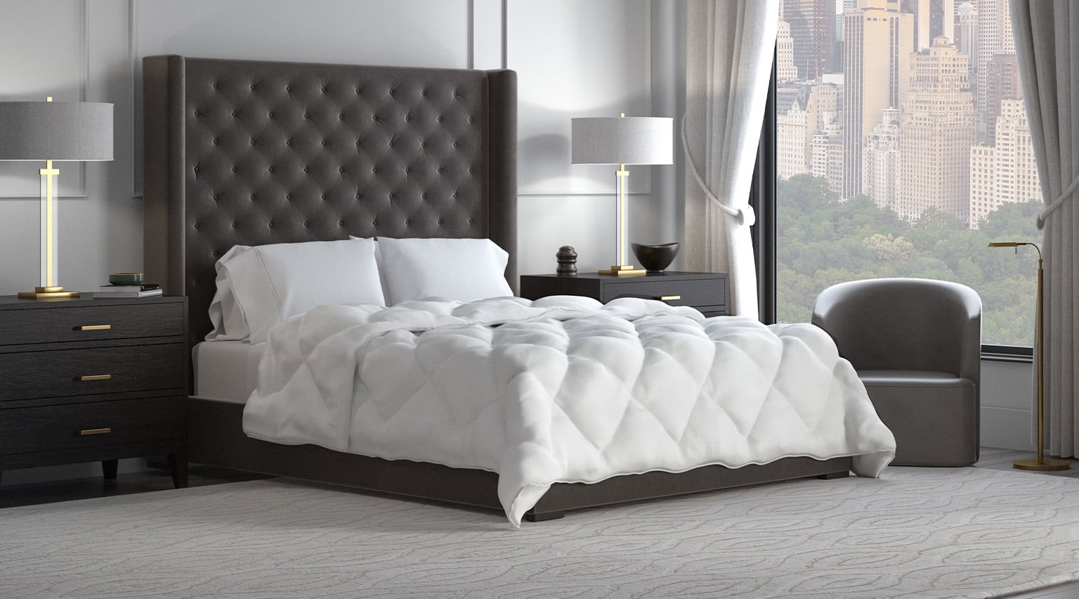 Heavyweight Down Alternative Comforter Saatva