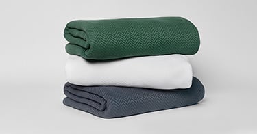 Herringbone Knit Blanket