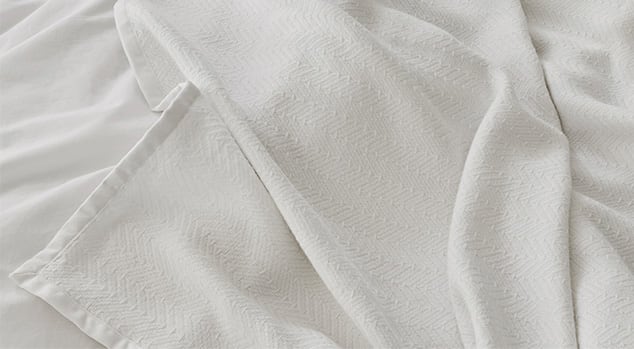 Herringbone Knit Blanket