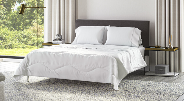 Saatva Lightweight Down Alternative Comforter, Full/Queen