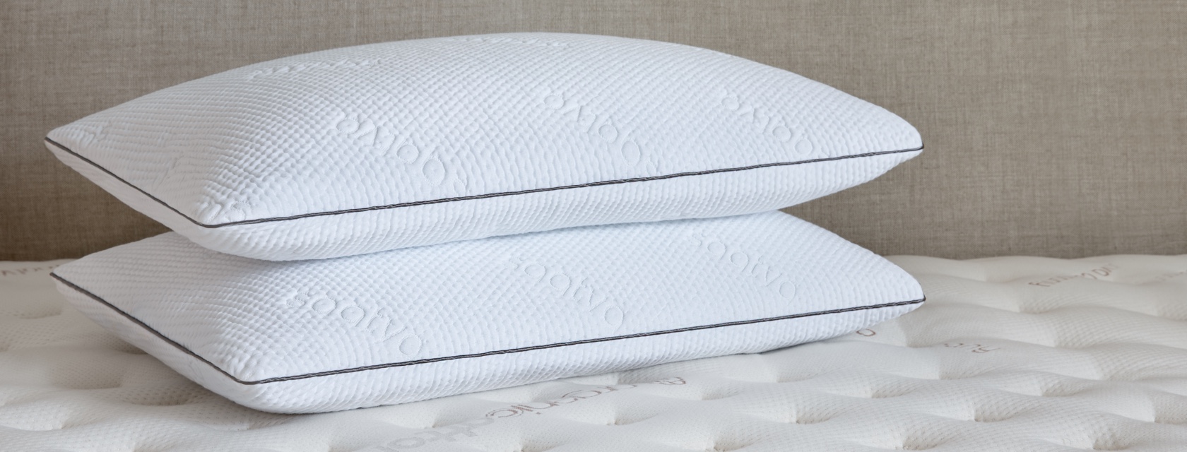 Premium Firm Hypoallergenic Bamboo Fiber Memory Foam Pillow Queen Size Foam NEW 