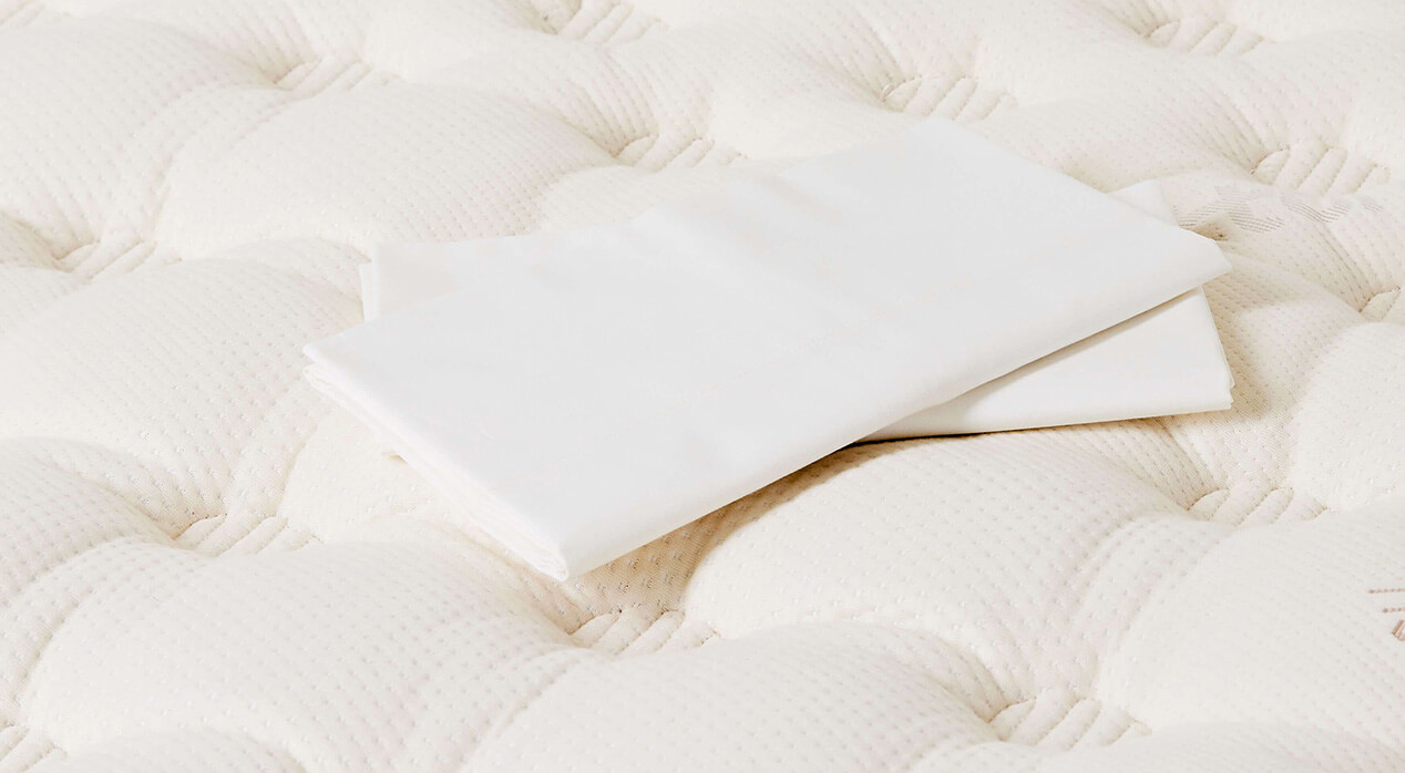 Stack of pillow cases