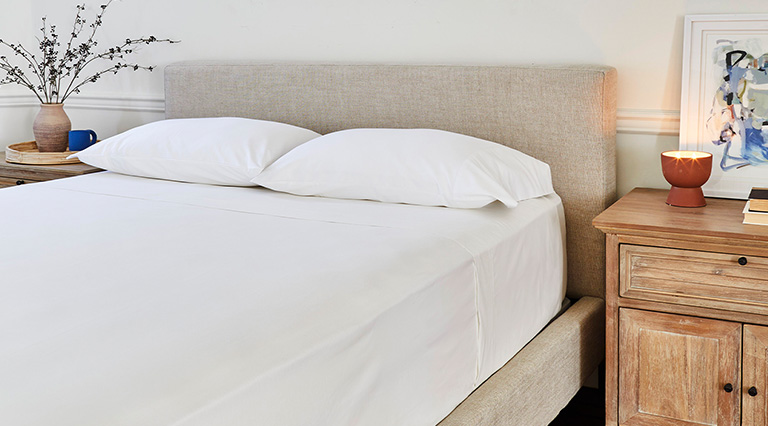 Saatva Percale Sheets